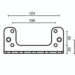 Montageplaat Ramsey ATV